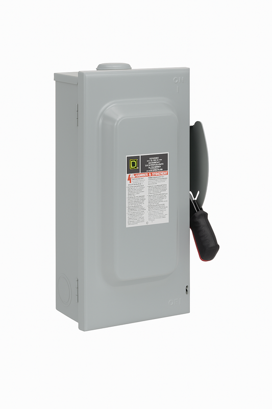 Desconectador 3x60A MODELO: HU362RB NEMA 3R